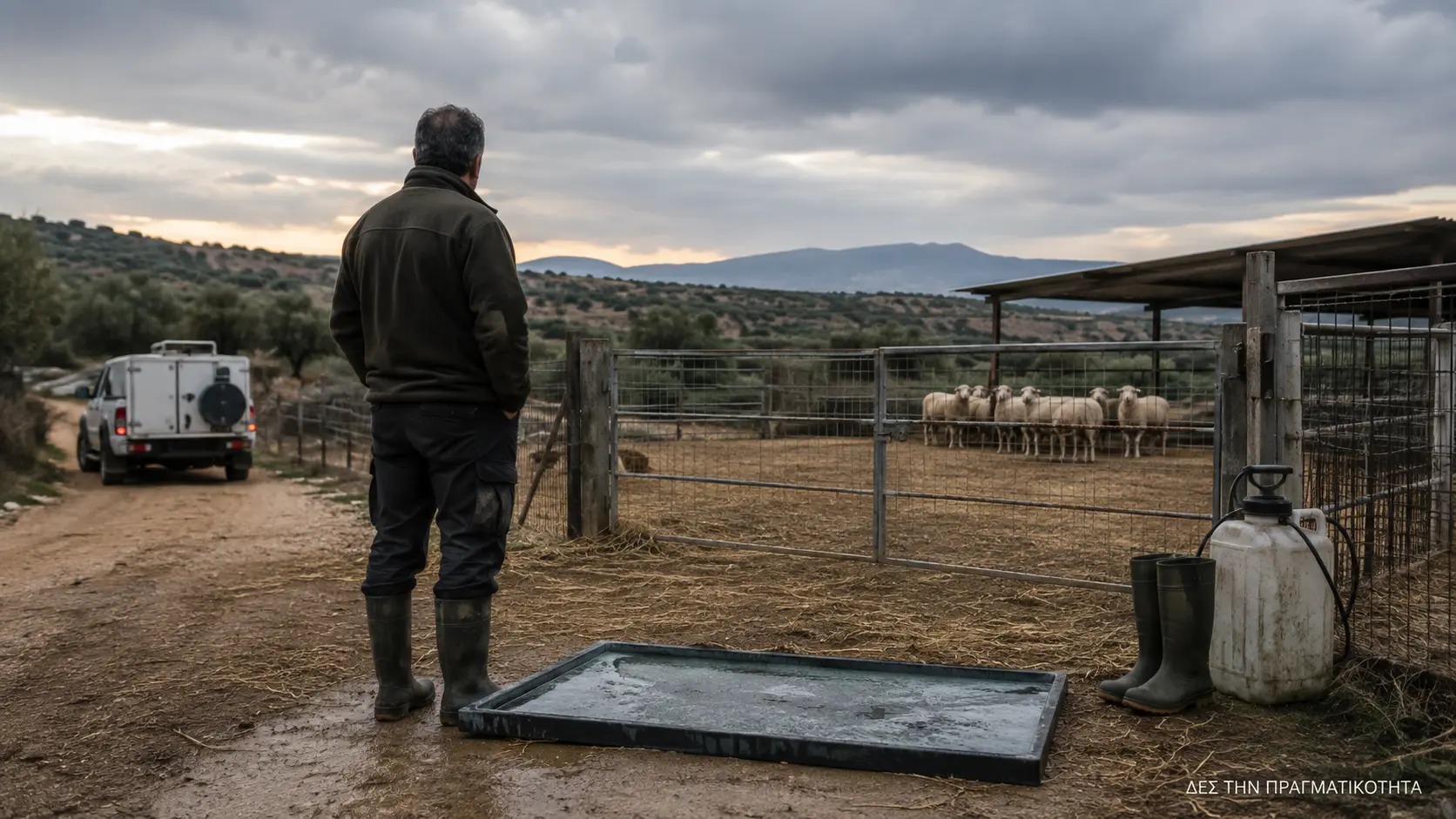 489.307 αιγοπρόβατα θανατώθηκαν για την ευλογιά: η υγειονομική άμυνα που έγινε κοινωνική καταστροφή · Κεντρική εικόνα · Δες την Πραγματικότητα 489.307 αιγοπρόβατα θανατώθηκαν για την ευλογιά: η υγειονομική άμυνα που έγινε κοινωνική καταστροφή · Κεντρική εικόνα · Δες την Πραγματικότητα