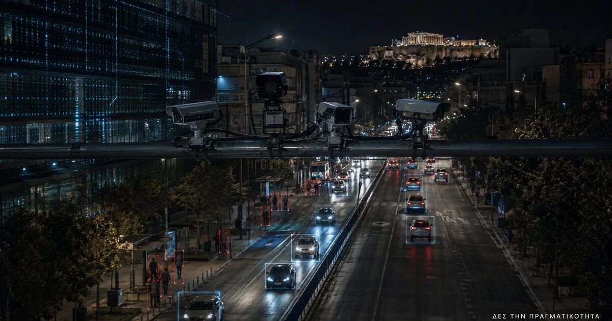 AI κάμερες στην Ελλάδα: ο δρόμος προς την ασφάλεια ή ένα μόνιμο ψηφιακό αρχείο; · Κεντρική εικόνα · Δες την Πραγματικότητα AI κάμερες στην Ελλάδα: ο δρόμος προς την ασφάλεια ή ένα μόνιμο ψηφιακό αρχείο; · Κεντρική εικόνα · Δες την Πραγματικότητα