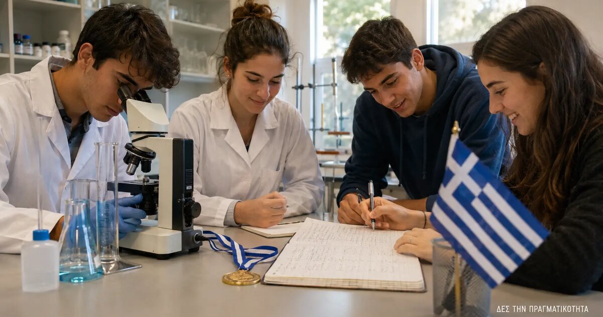 Οι Έλληνες που μας σηκώνουν ψηλότερα: επιστήμη, γνώση και νίκες που αξίζουν να ακουστούν · Κεντρική εικόνα · Δες την Πραγματικότητα Οι Έλληνες που μας σηκώνουν ψηλότερα: επιστήμη, γνώση και νίκες που αξίζουν να ακουστούν · Κεντρική εικόνα · Δες την Πραγματικότητα