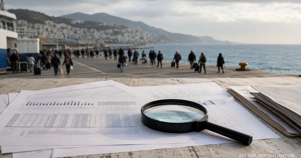 «Μπαίνουν εκατοντάδες χιλιάδες»: τι δείχνουν πραγματικά τα επίσημα στοιχεία για τη μετανάστευση · Κεντρική εικόνα · Δες την Πραγματικότητα «Μπαίνουν εκατοντάδες χιλιάδες»: τι δείχνουν πραγματικά τα επίσημα στοιχεία για τη μετανάστευση · Κεντρική εικόνα · Δες την Πραγματικότητα