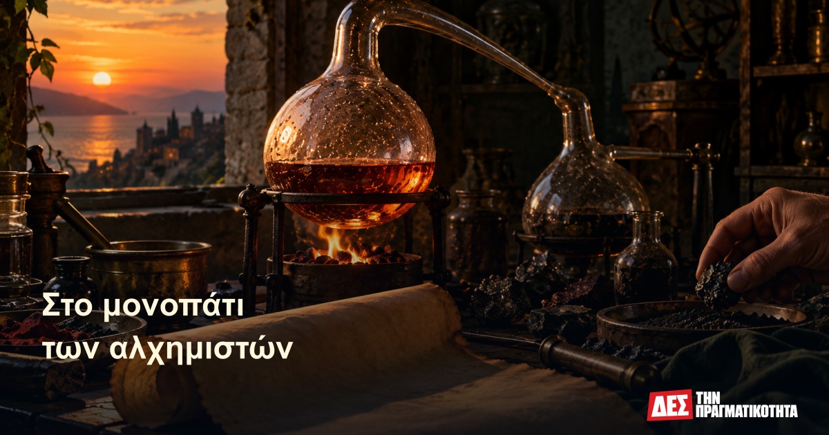 Ο δράκος που υποσχόταν να αλλάξει την ύλη · Εικαστική αναπαράσταση με τεχνητή νοημοσύνη, εμπνευσμένη από την υπόθεση · Δες την Πραγματικότητα Ο δράκος που υποσχόταν να αλλάξει την ύλη · Εικαστική αναπαράσταση με τεχνητή νοημοσύνη, εμπνευσμένη από την υπόθεση · Δες την Πραγματικότητα